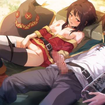 Megumin can't get enough