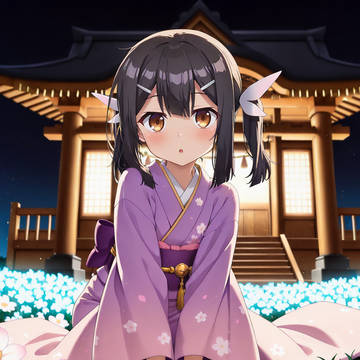 💜「静御前」日本の”お姫様”美遊ちゃん