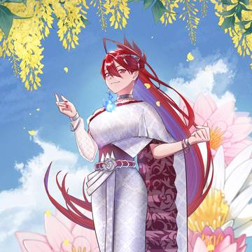 Liz in a Thai traditional dress