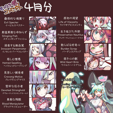 モンスター娘４月追加分まとめ