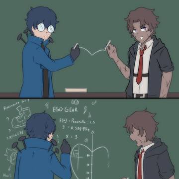 Researcher and his assistant