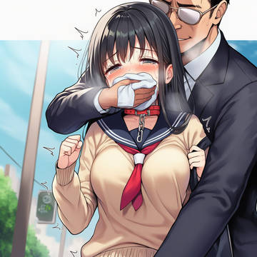<番外編>睡眠薬を嗅がされながら敏感な所をいじられる少女