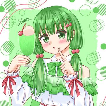 メロンソーダちゃん