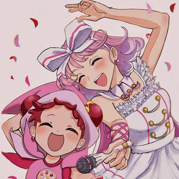 どれみちゃん🌷とユイナちゃん🌸