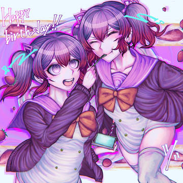 2025～2026年に描いた音ノ小路姉妹のイラスト‼️