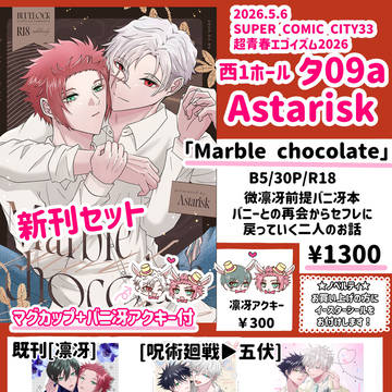 5/6スパコミ 超青春エゴイズム2026【バニ冴】お品書き