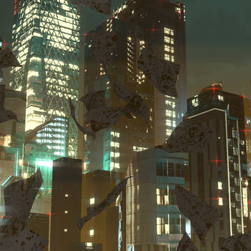 the city