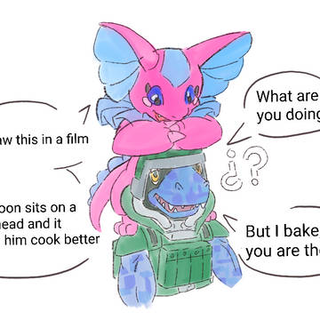 Elizamon trying to help