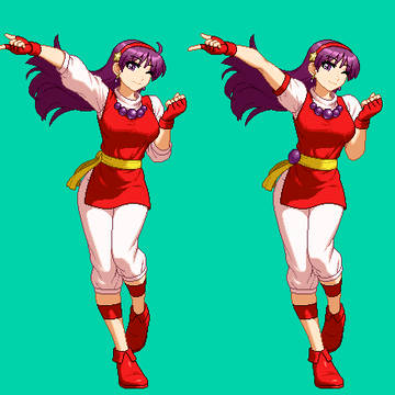 【ドット絵】麻宮アテナ