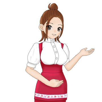 某カフェ制服なセイカちゃん