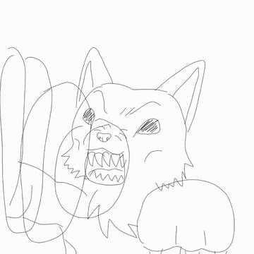 sf漫画を描くためにケモノを描く方法を研究しています。