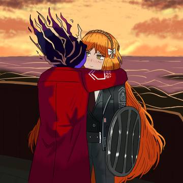 Dante Hugging Ishmael