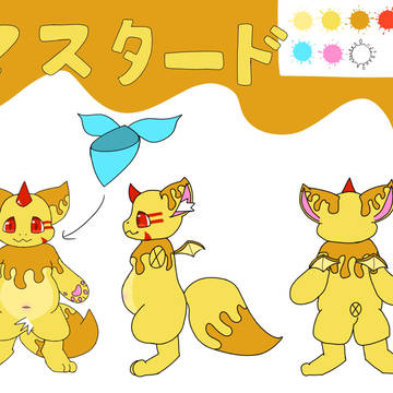 うちの子三面図