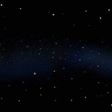 フリー背景素材　宇宙の星空