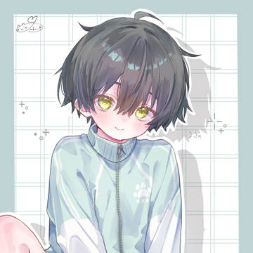黒髪の男の子💚