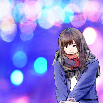 Winter 彩度変えて2種