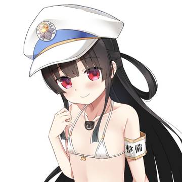 白マイクロビキニハチロクちゃん