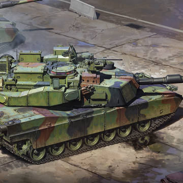 BOX ART: M1A2 SEP V2 w/APS 艾布拉姆斯