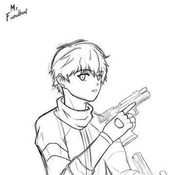 Tomohiko Kiyuna sketch