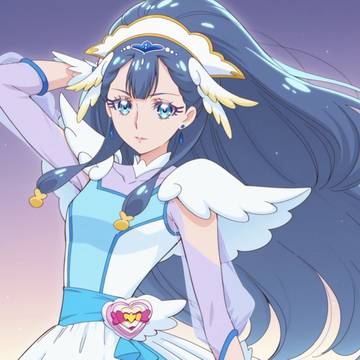 キュアアンジュ変身解除