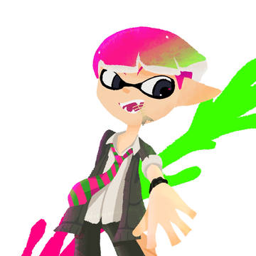 マイイカを公式風に描いてみた!!