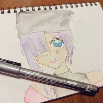 オリキャラ描いた！