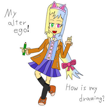 うちの子 絵野澤 彩葉の画風