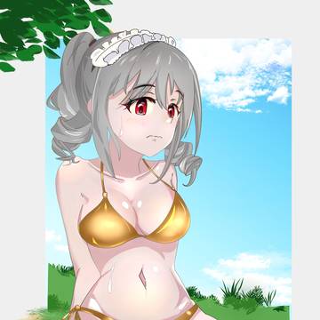 金ビキニ蘭子