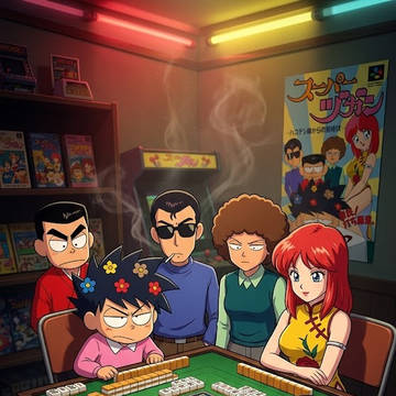 スーパーヅガン - 麻雀対決