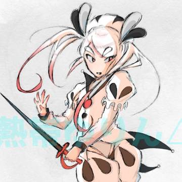 ヘネガヤ・サルミンコーラ擬人化❤️🤍🖤2