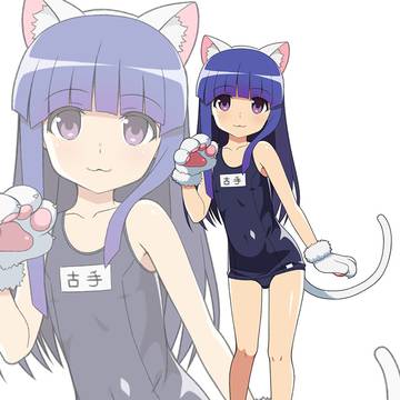 スク水梨花にゃん