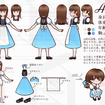 第2うちの子三面図+α