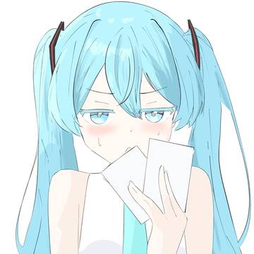 ポーカーフェイス(？)な初音ミク