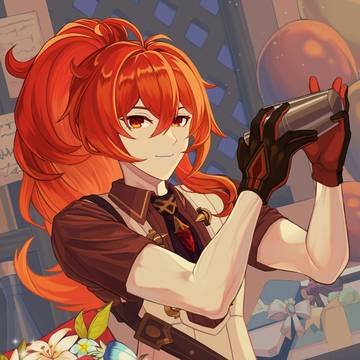 「ディルックの旦那!誕生日おめでとう!」