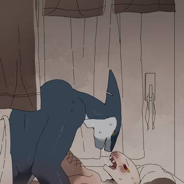 お泊り🦈🐍
