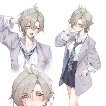 OC : ボーイッシュ不良JK