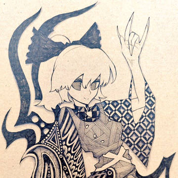 ヤマメちゃ原画