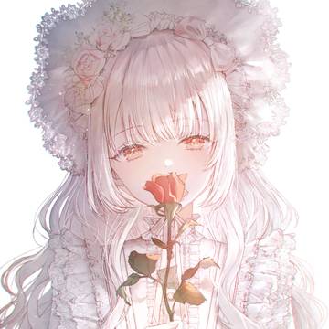少女と薔薇🌹