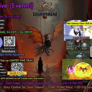 🔥 Rappelz Tournament EXP Event開催