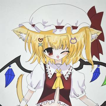 猫耳のフランちゃんです。