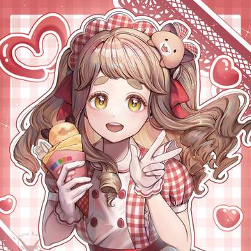 コラボクレープ美味しかったの絵