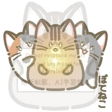 2026年4月のぽてねこ