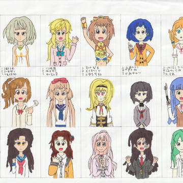 登場人物紹介33～35まとめ前編　鬼滅の刃・アイドルマスター編