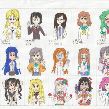 登場人物紹介33～35まとめ後編　鬼滅の刃・アイドルマスター編