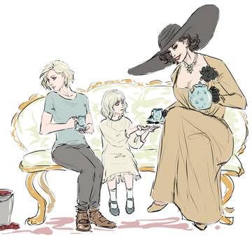 A tea party with evil residents