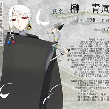 【きよから】榊 青嵐【生徒】