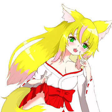 うちのこ狐巫女っ娘
