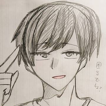 1発描きと、最近のイラスト