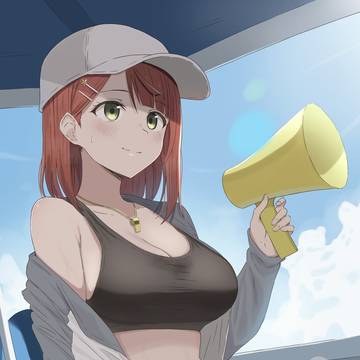 プールの監視員バイトをする歩夢ちゃん