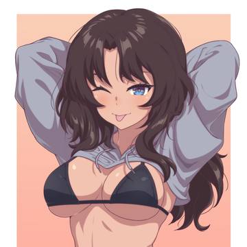 【skeb】水着エル